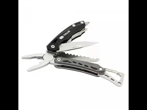 TRUE UTILITY SEVEN Ultra-Compact 9-in-1 Multitool TU180K