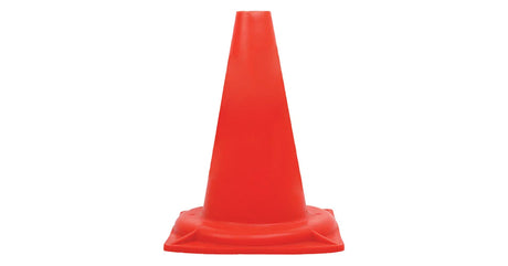 Traffic Cone 450mm with White Stripe