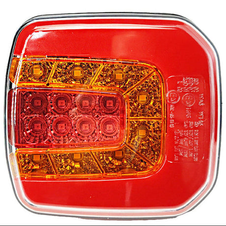 Universal 3-Function LED Rear Light Cube 12/24V (Non-Reflector)