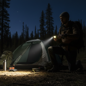 Rechargeable LED Flashlight with Magnetic Mount – 450mAh