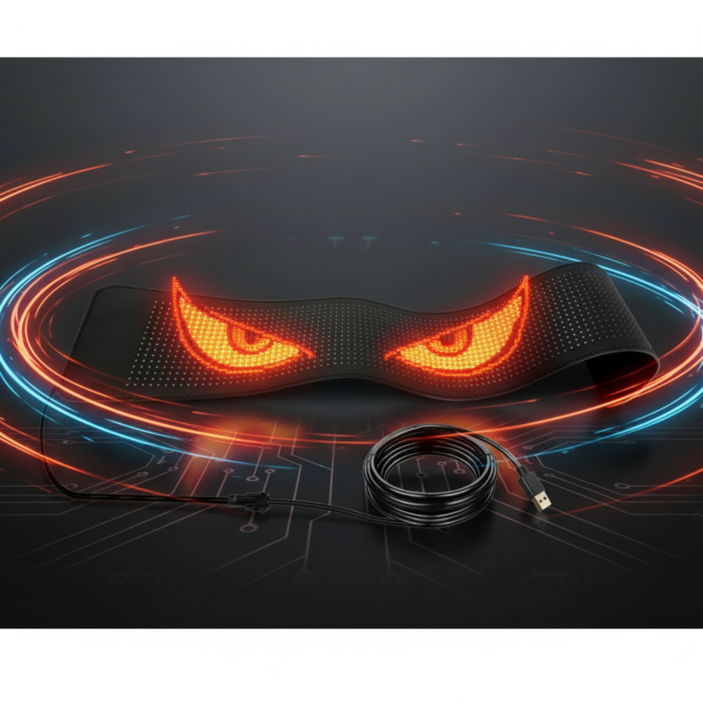 Flexible LED Matrix Panel (Devil Eyes)