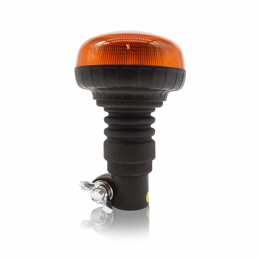 Mini Amber LED Strobe Light 12V/24V 18 LEDs