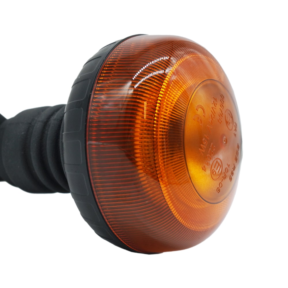 Mini Amber LED Strobe Light 12V/24V 18 LEDs