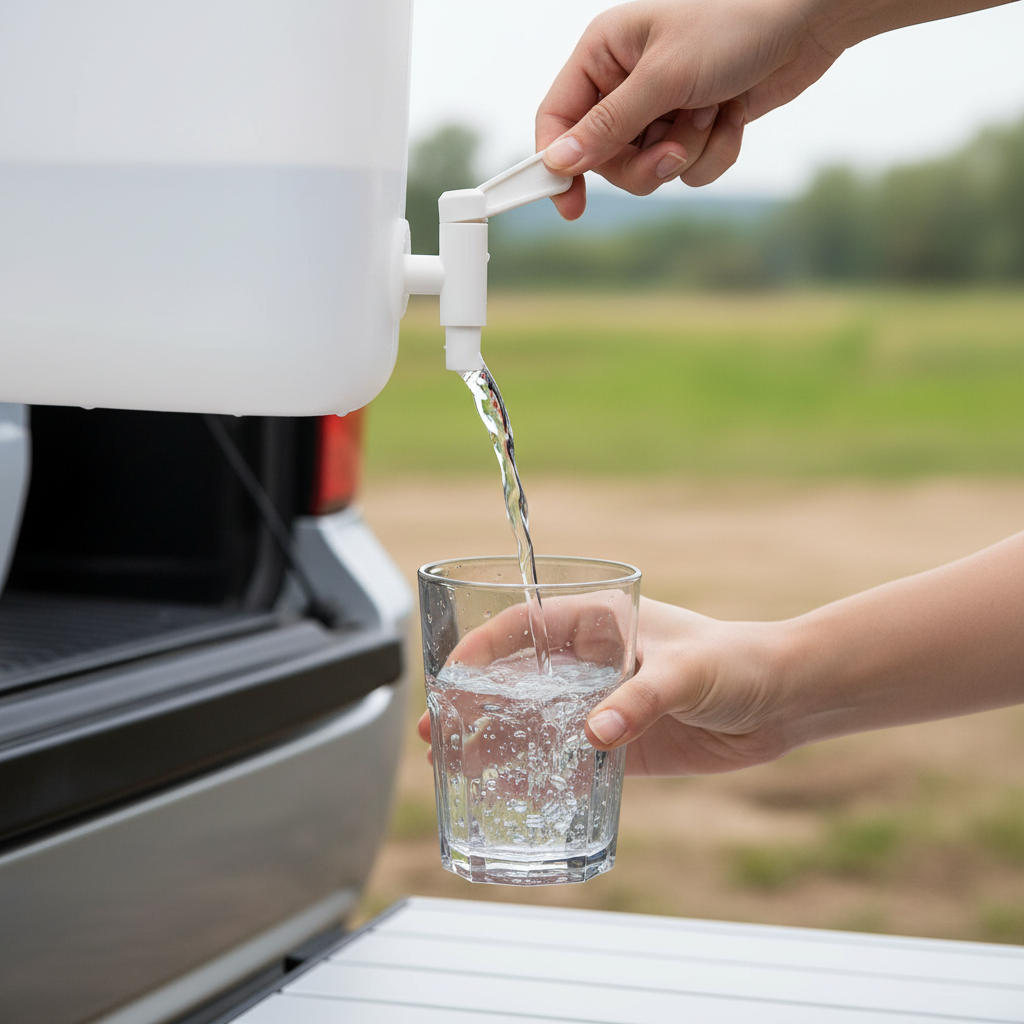 All Ride 5L Plastic Water Container with Tap