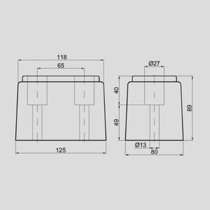 Rubber Bumper for Trucks and Trailers